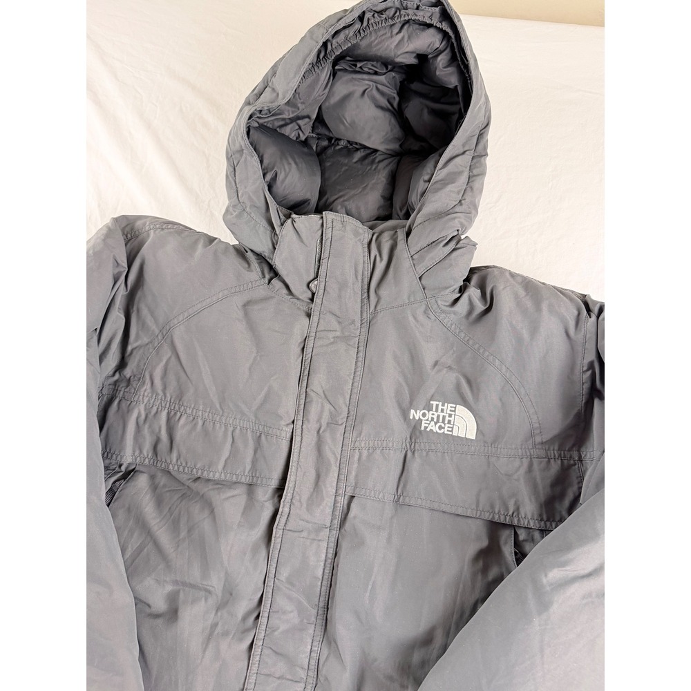 The North Face HyVent Parka Boys XL / Men's S/M Gray Insulated Hooded Jacket
